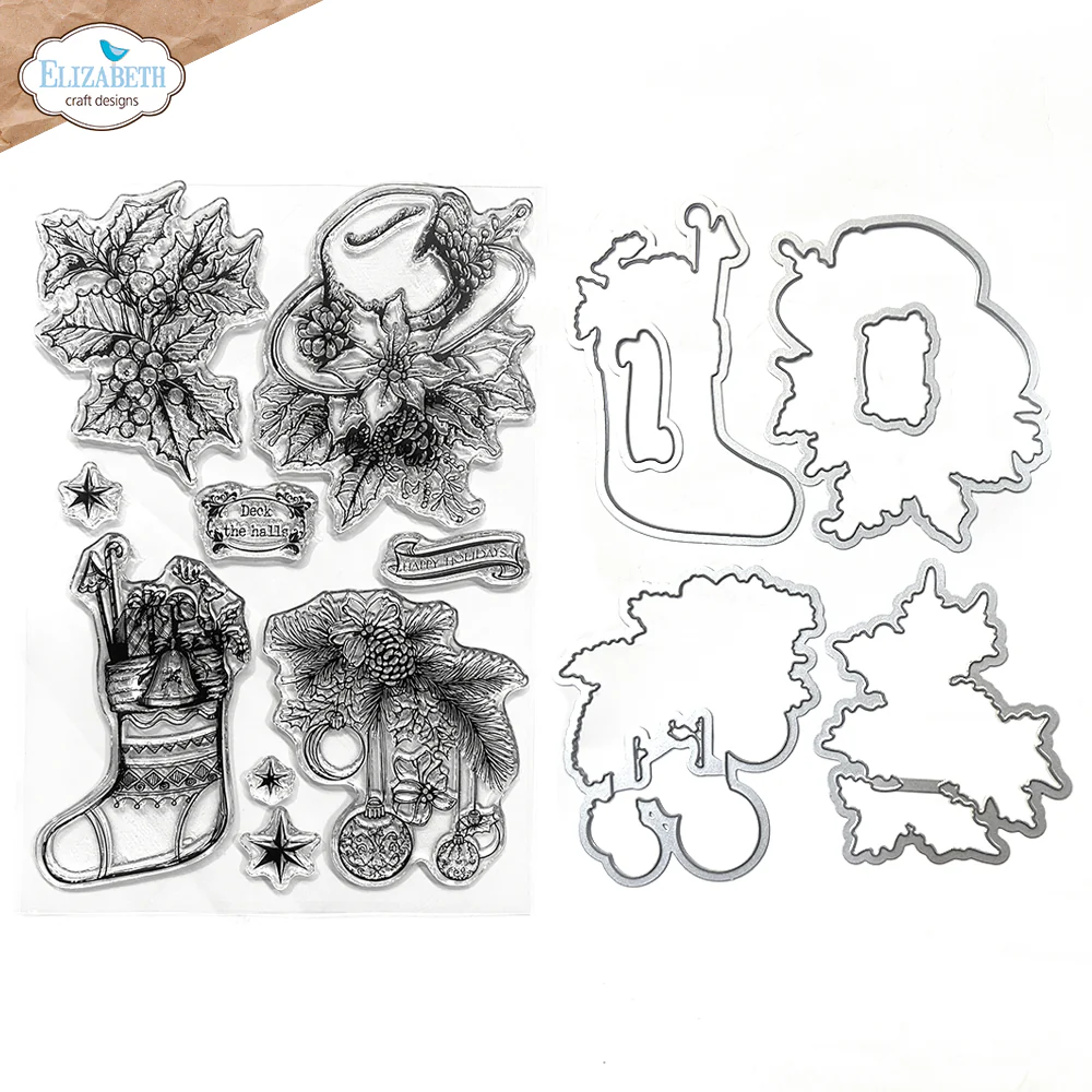 Deck the halls Stamp and Die Set