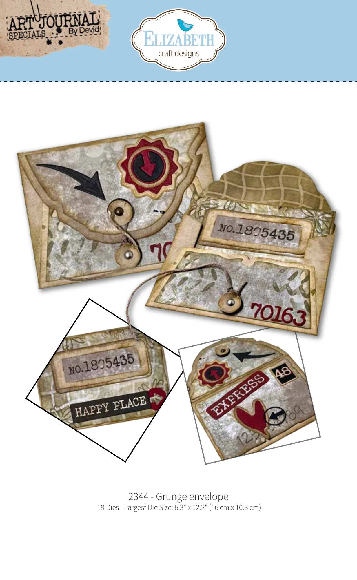Grunge envelope