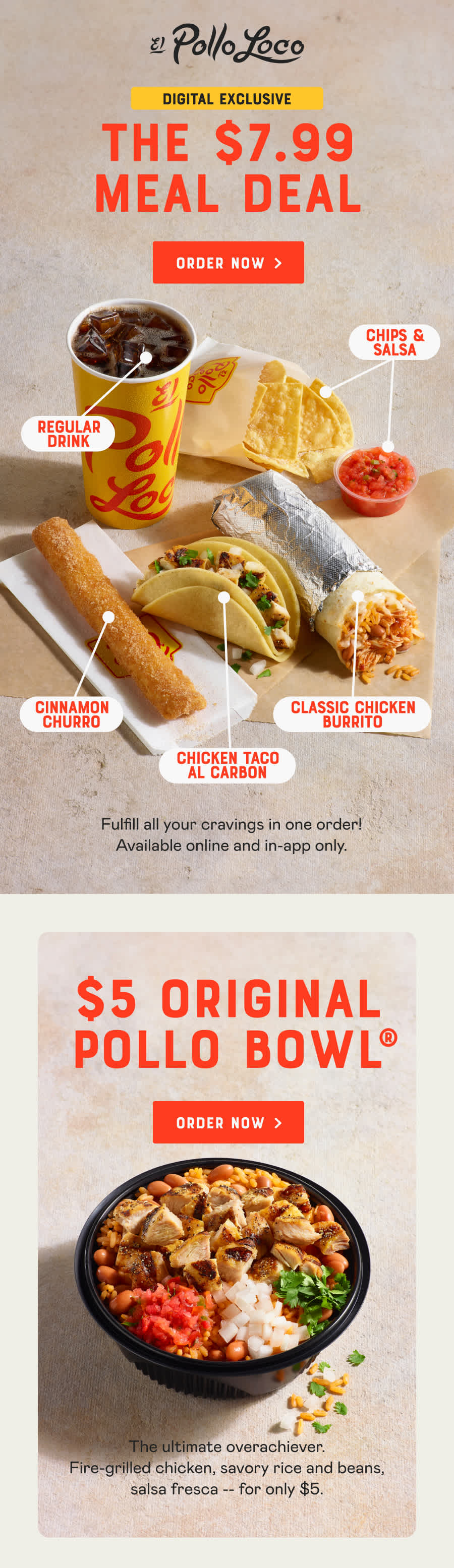 The $7.99 Meal Deal