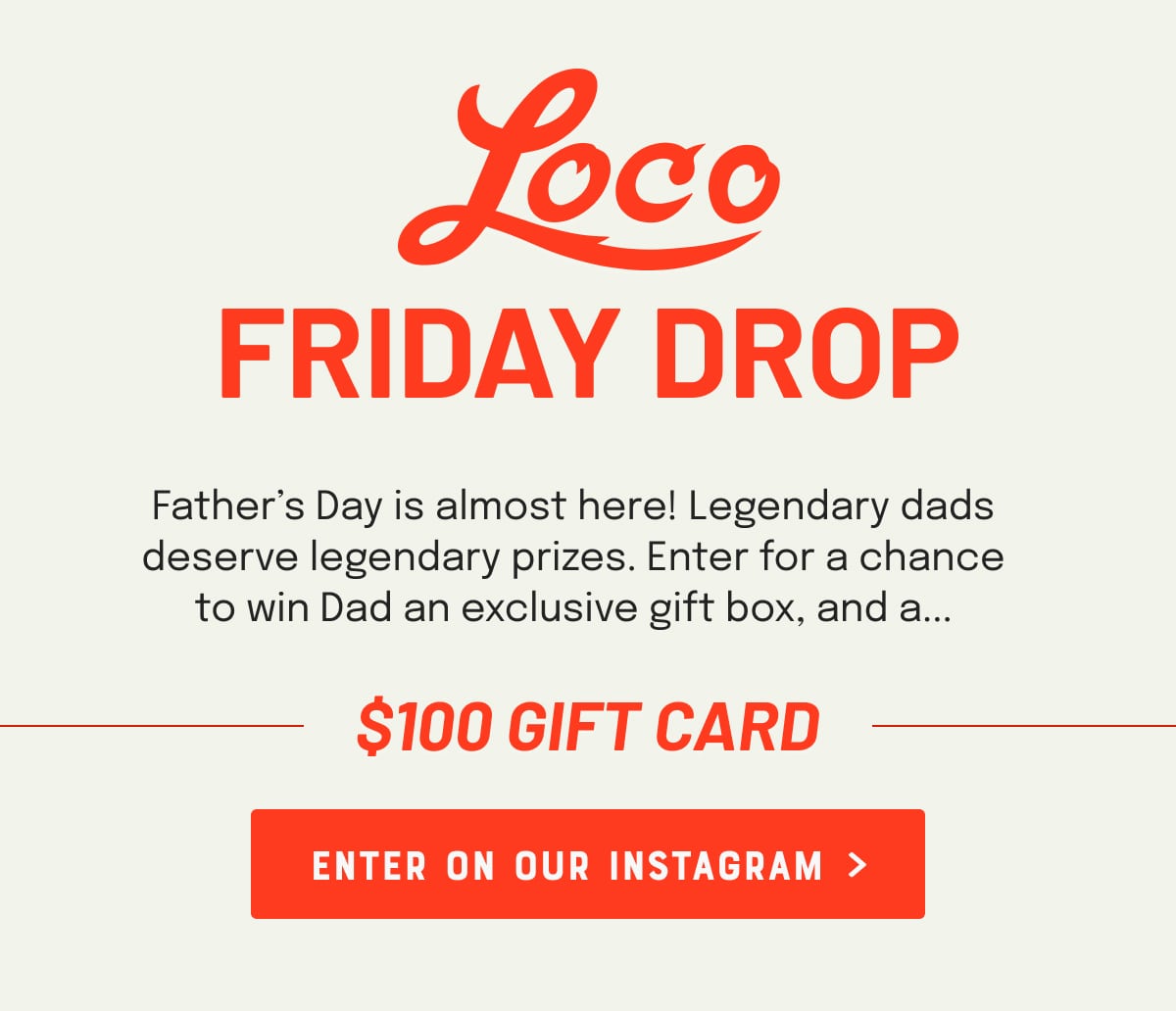 Father’s Day is almost here! Legendary dads deserve legendary prizes. Enter for a chance to win Dad an exclusive gift box, and a...