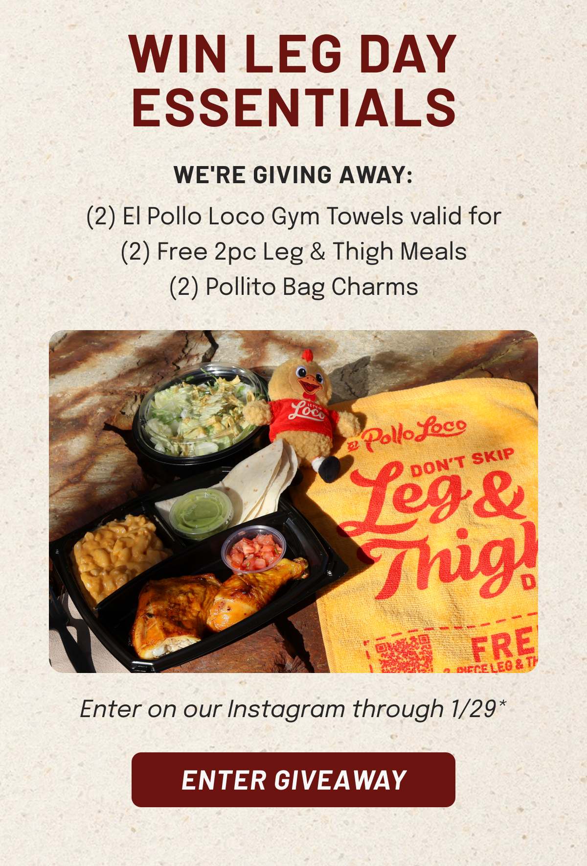 Win leg day essentials - enter giveaway