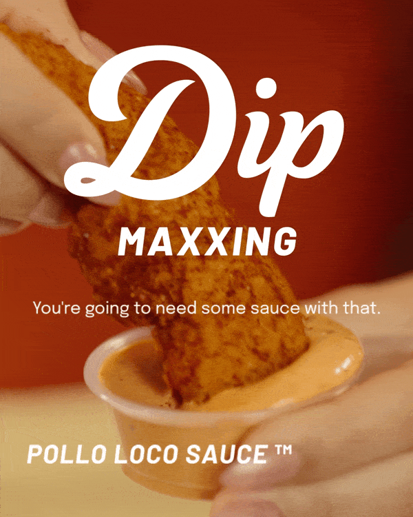 You're going to need some sauce with that.