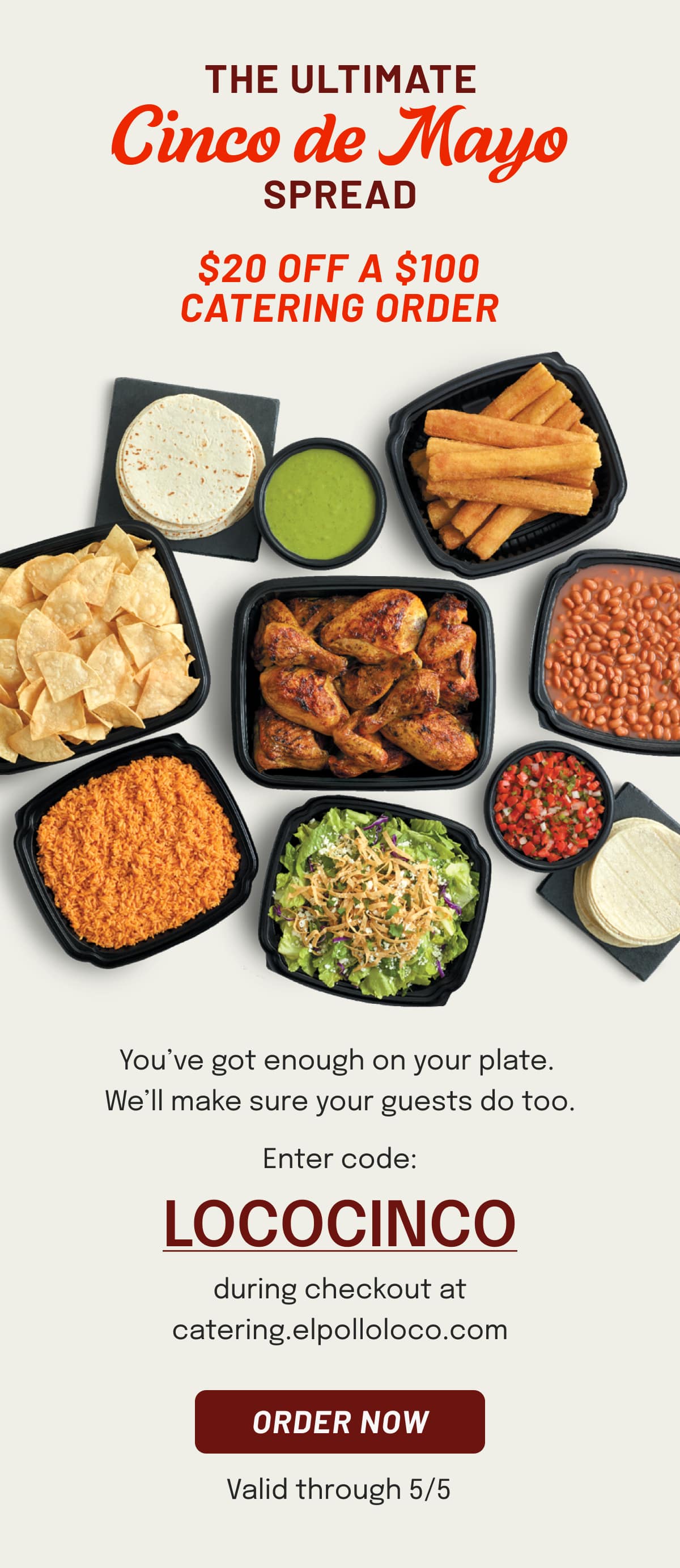 El PolloLoco $12 Double Burrito Bowl- Cinco de Mayo