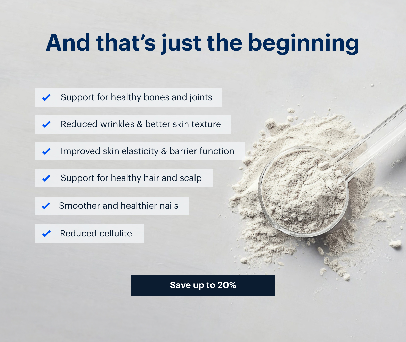 And that’s just the beginning | Save up to 20%