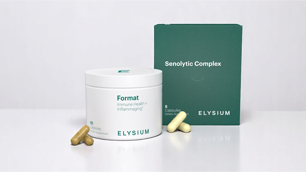 Format Immune Health + Inflammaging* | Senolytic Complex | ELYSIUM