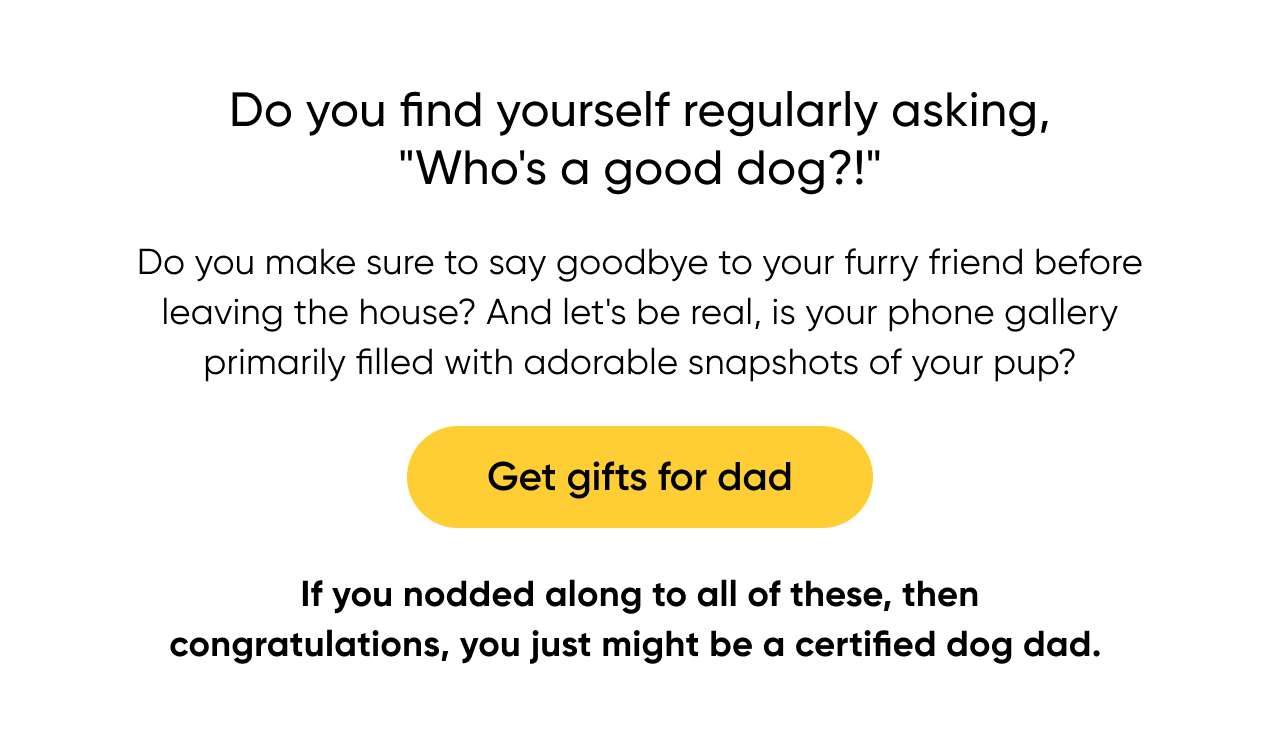 Get gifts for Dad