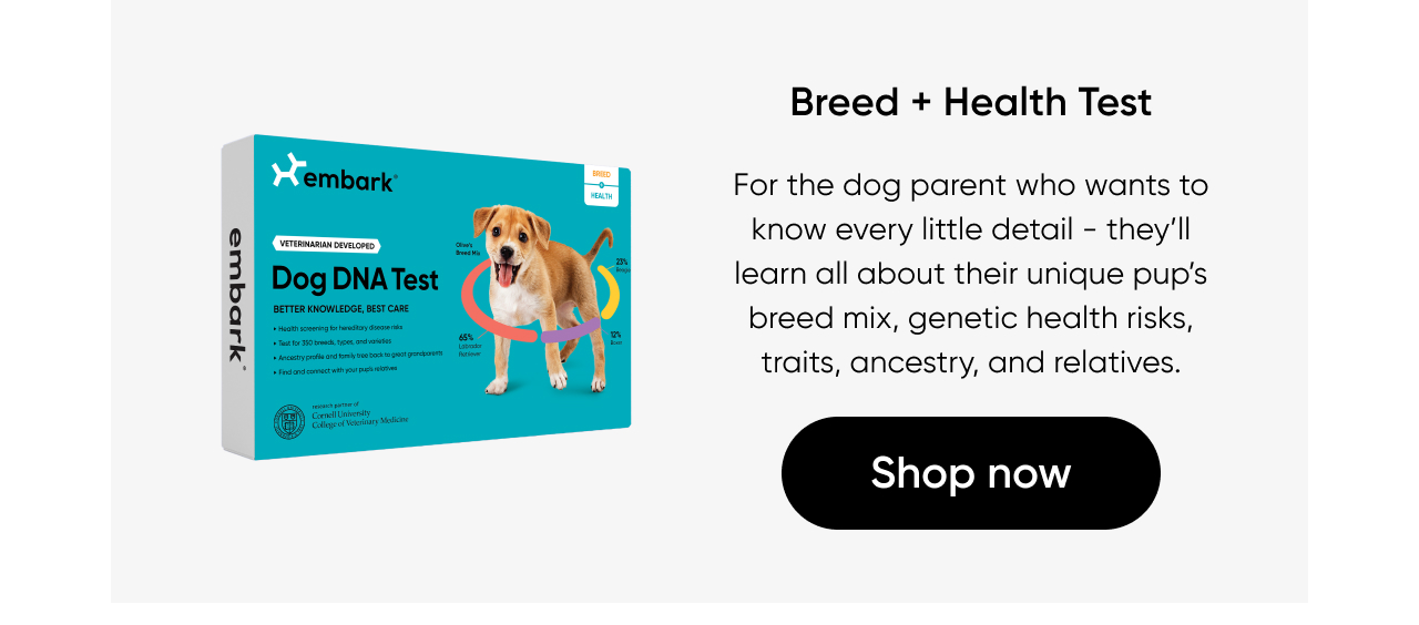 Shop Breed + Health Test