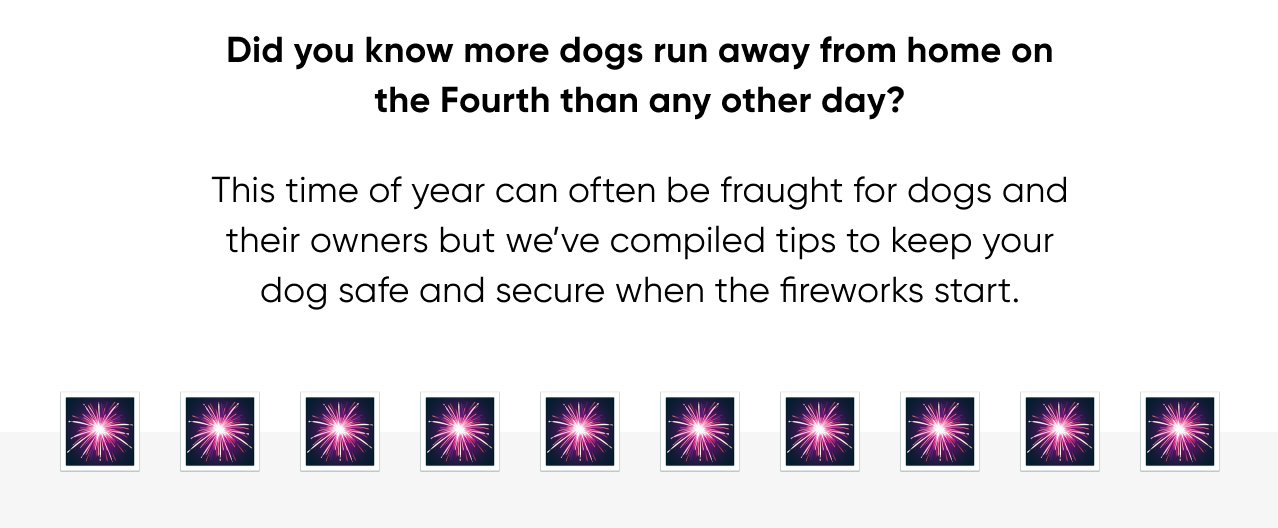 Today is July 4th, and there's no doubt that it is fireworks season