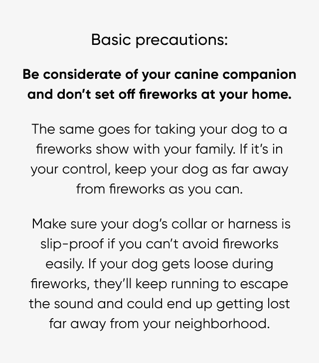 Basic precautions