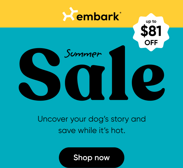 Save up to $81 off during our Summer Sale