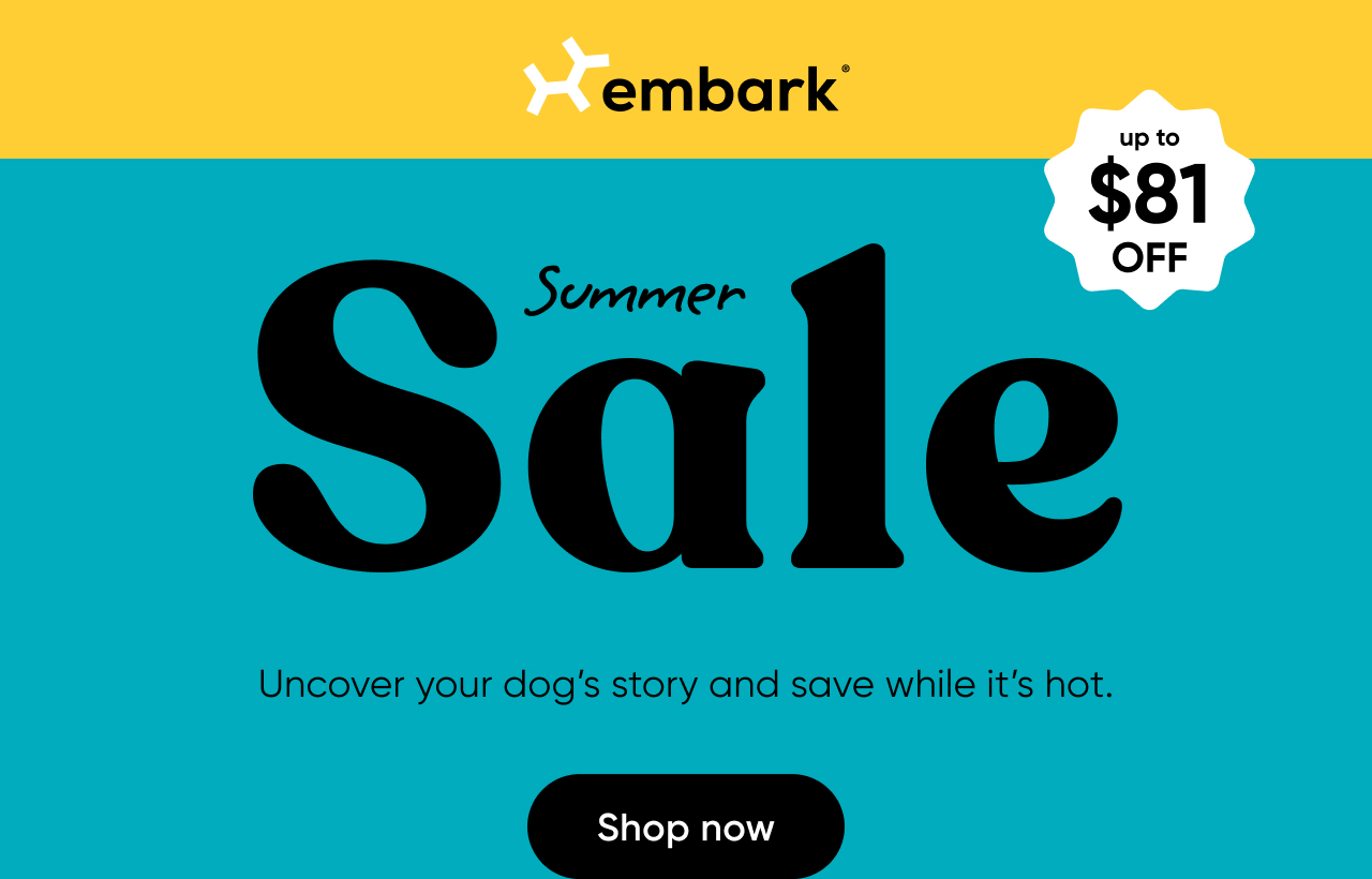 Save up to $81 off during our Summer Sale
