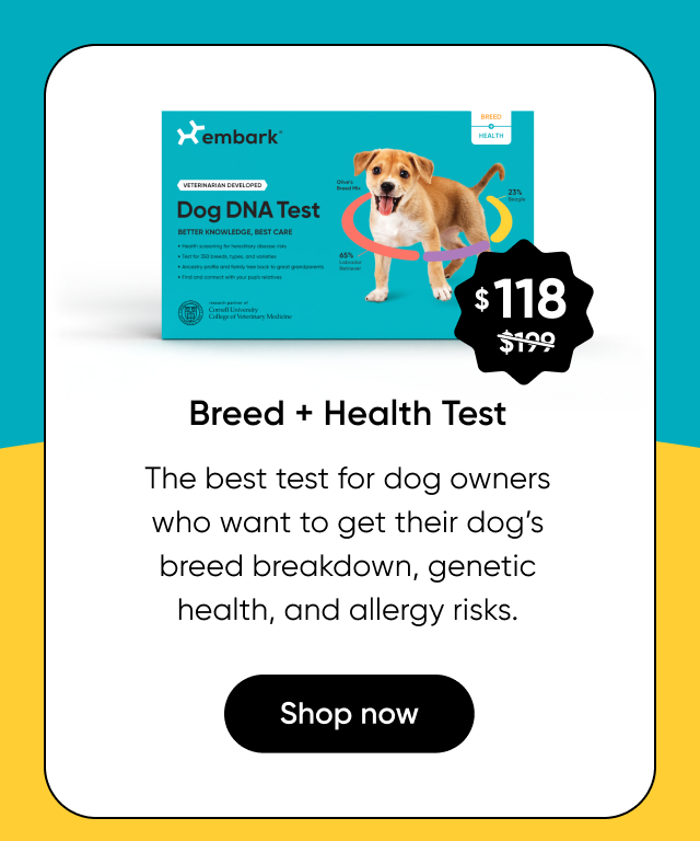 Shop Breed + Health Test