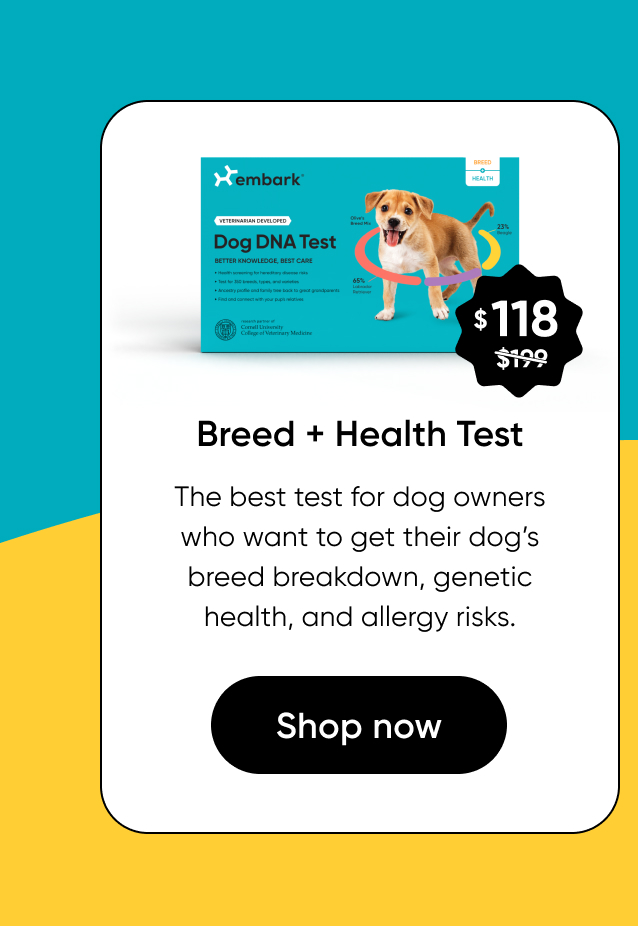 Shop Breed + Health Test