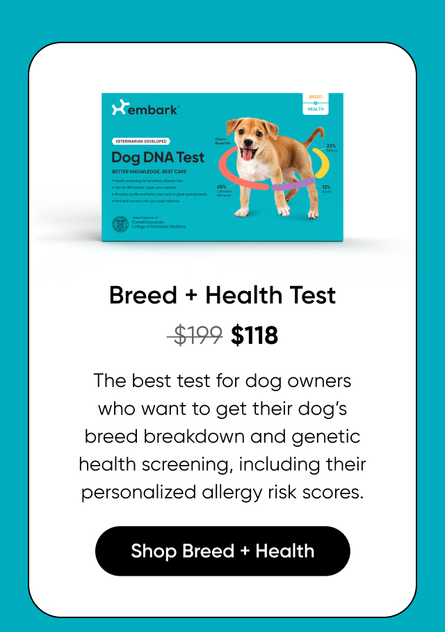 Shop Breed + Health Test