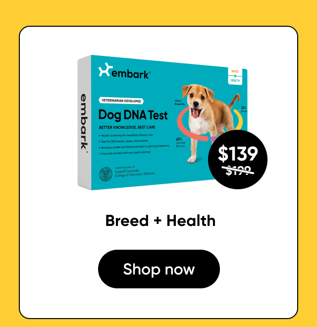 Shop Breed + Health Test
