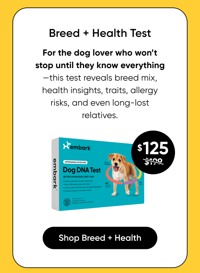 Shop Breed + Health Test