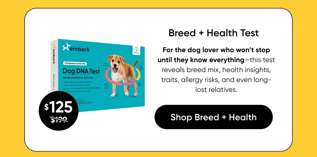 Shop Breed + Health Test