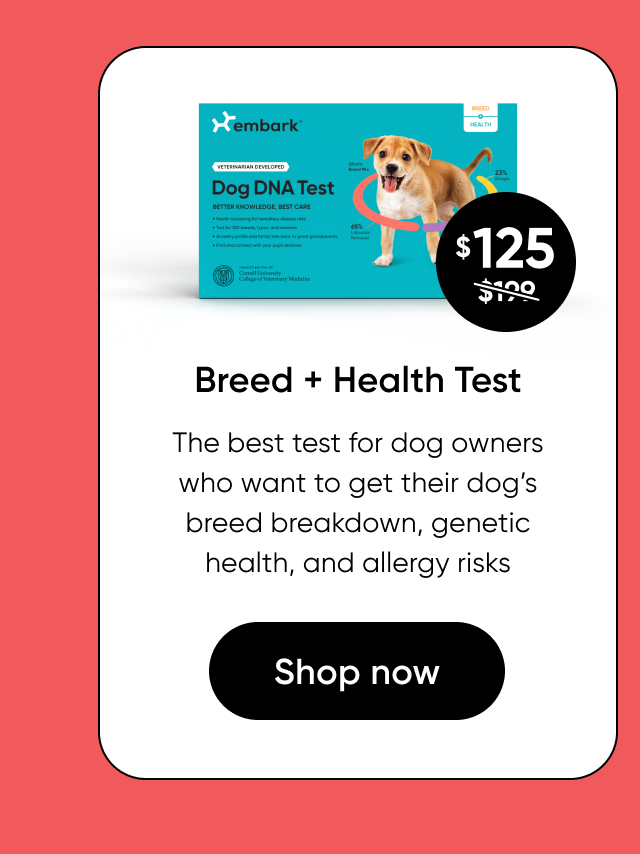 Shop Breed + Health Test