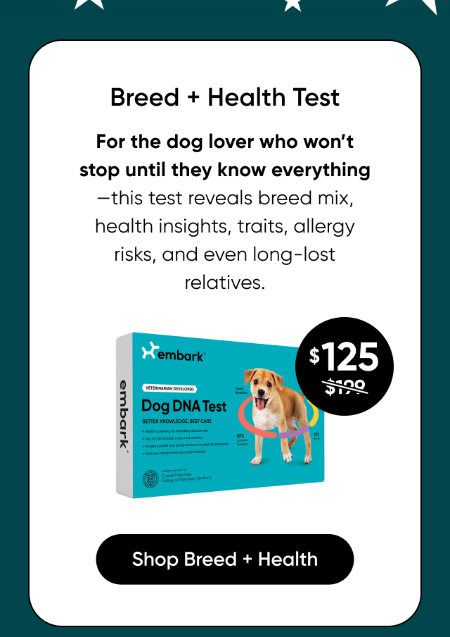 Shop Breed + Health Test
