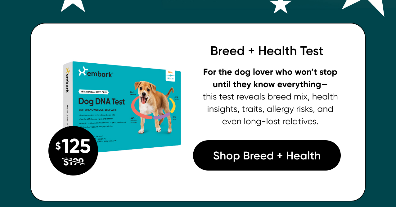 Shop Breed + Health Test