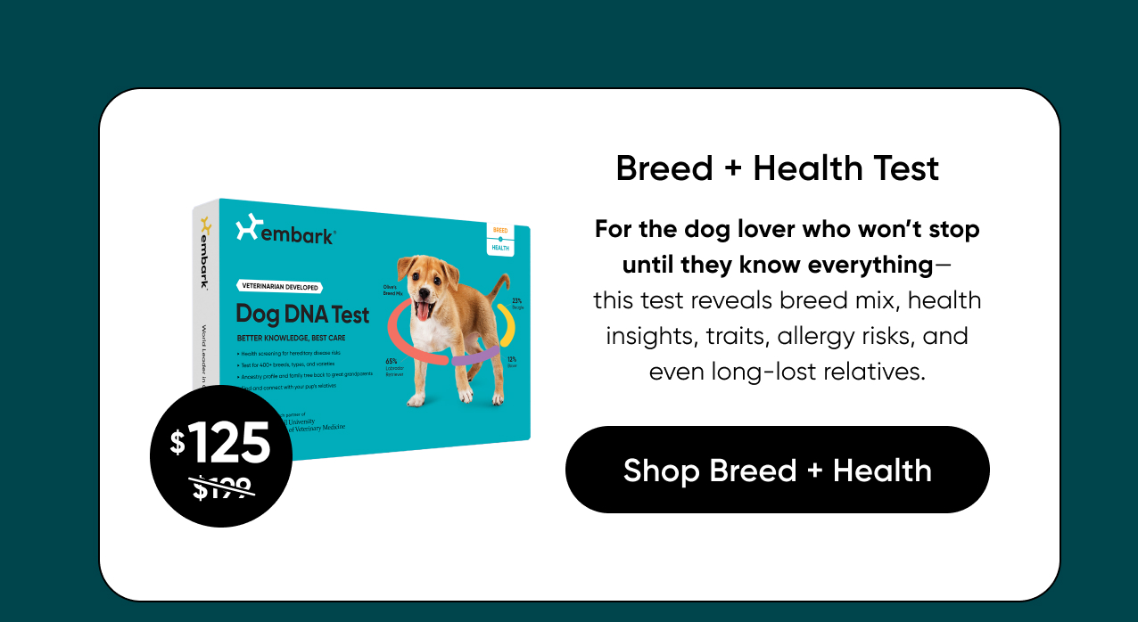 Shop Breed + Health Test