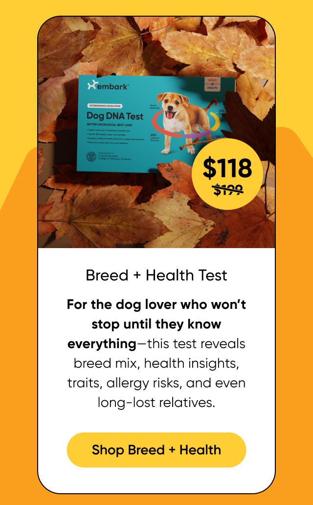 Shop Breed + Health