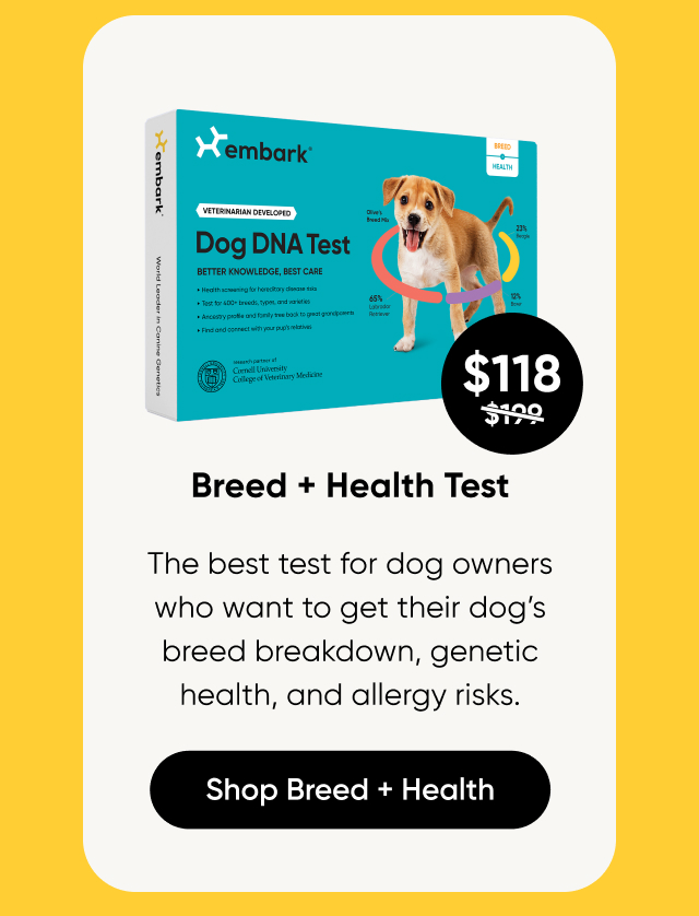 Shop Breed + Health Test