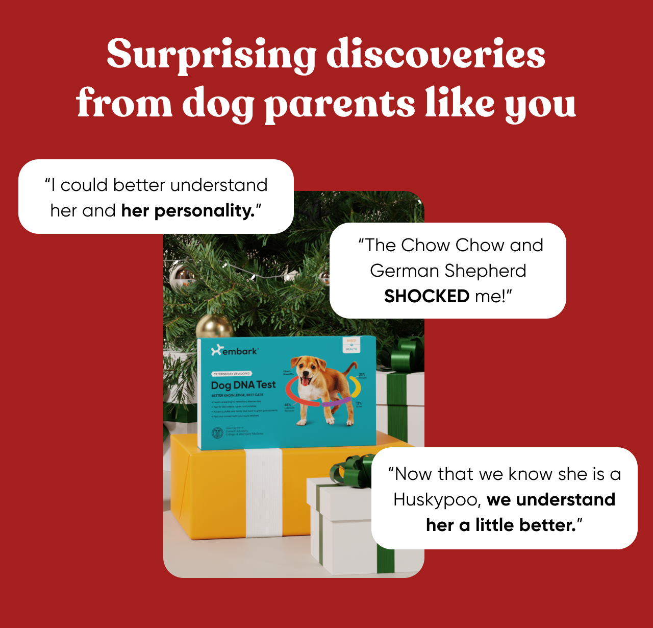 Surprising discoveries from dog parents like you