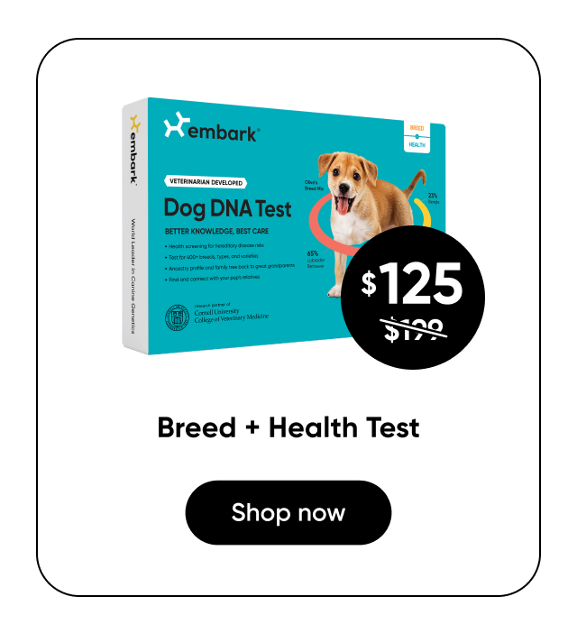 Shop Breed + Health Test