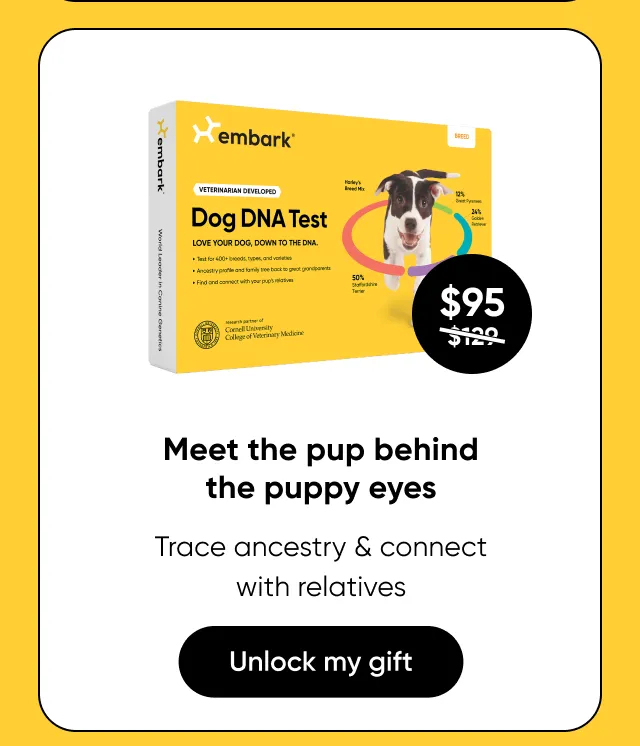 Meet the pup behind the puppy eyes. Trace ancestry and connect with relatives.Shop Breed ID Test