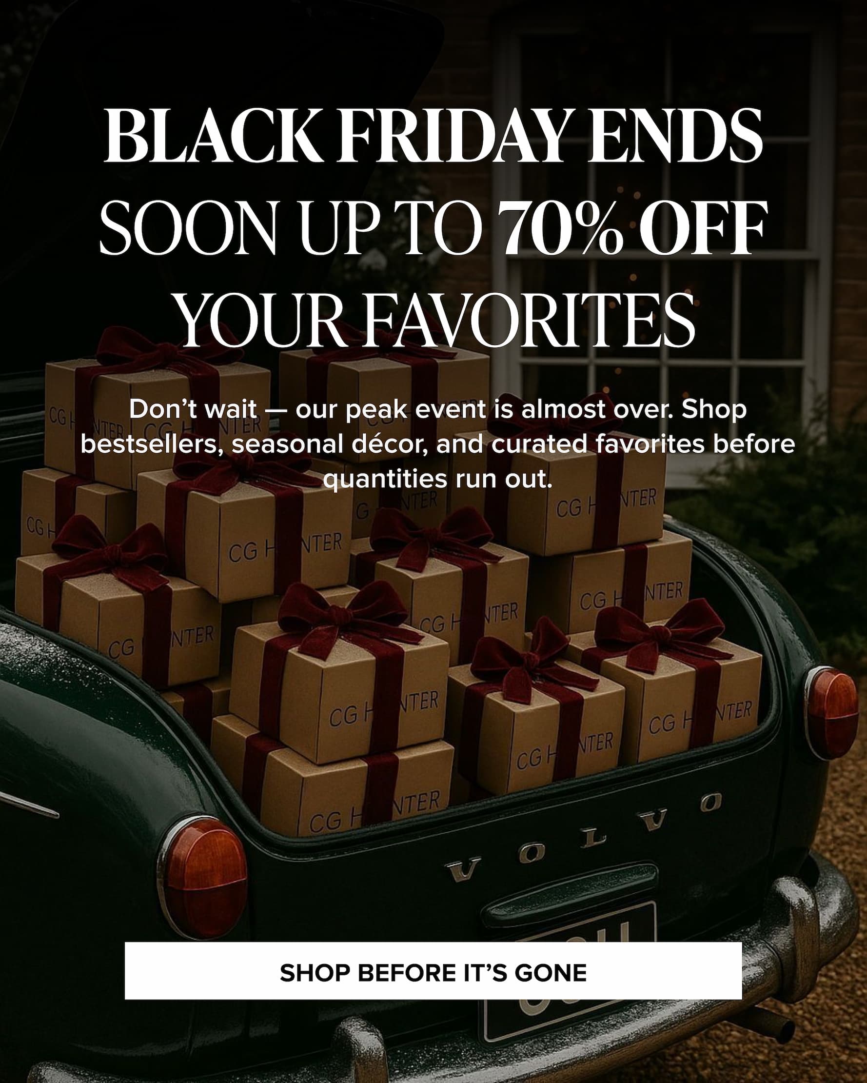 SHOP THE BLACK FRIDAY EVENT