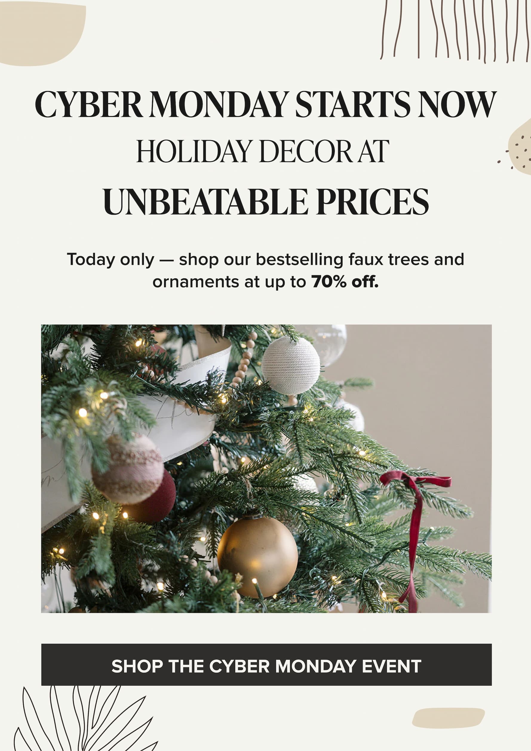 SHOP THE BLACK FRIDAY EVENT