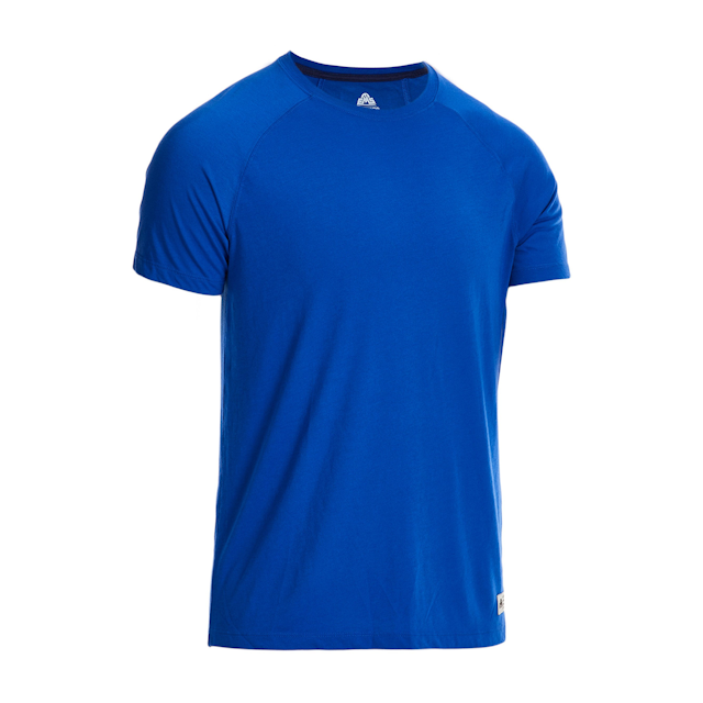 EMS Mens VitalDri Short Sleeve Crew T-Shirt - Medium Blue / M
