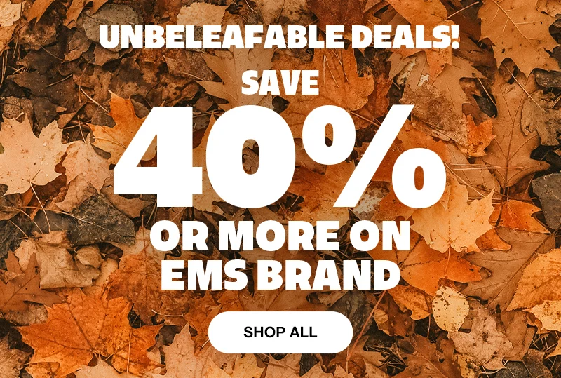 40% or more on EMS brand