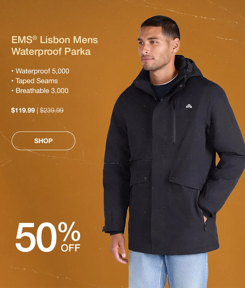 EMS Lisbon Mens Waterproof Parka