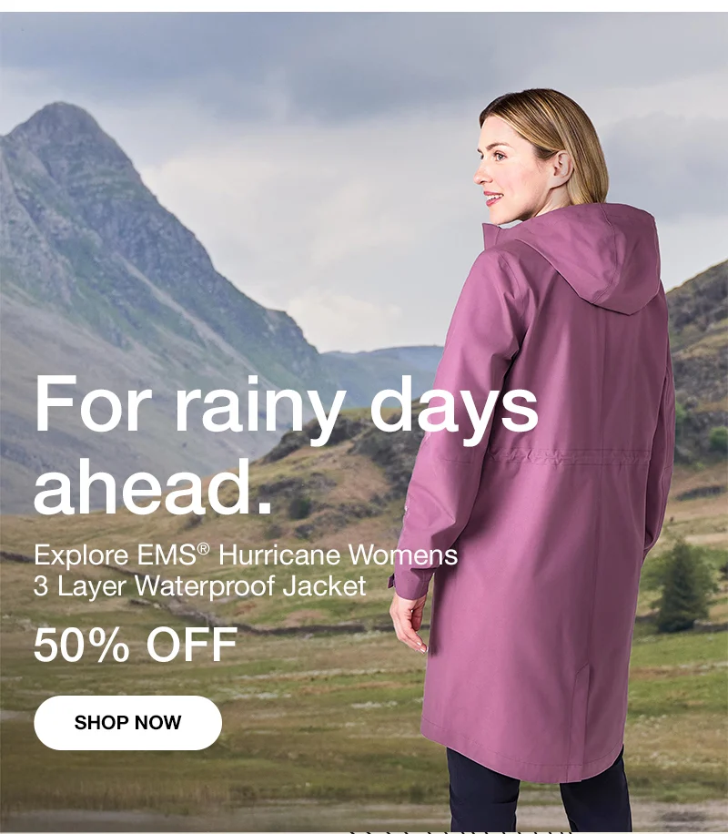 EMS Hurricane Womens 3 Layer Waterproof Jacket