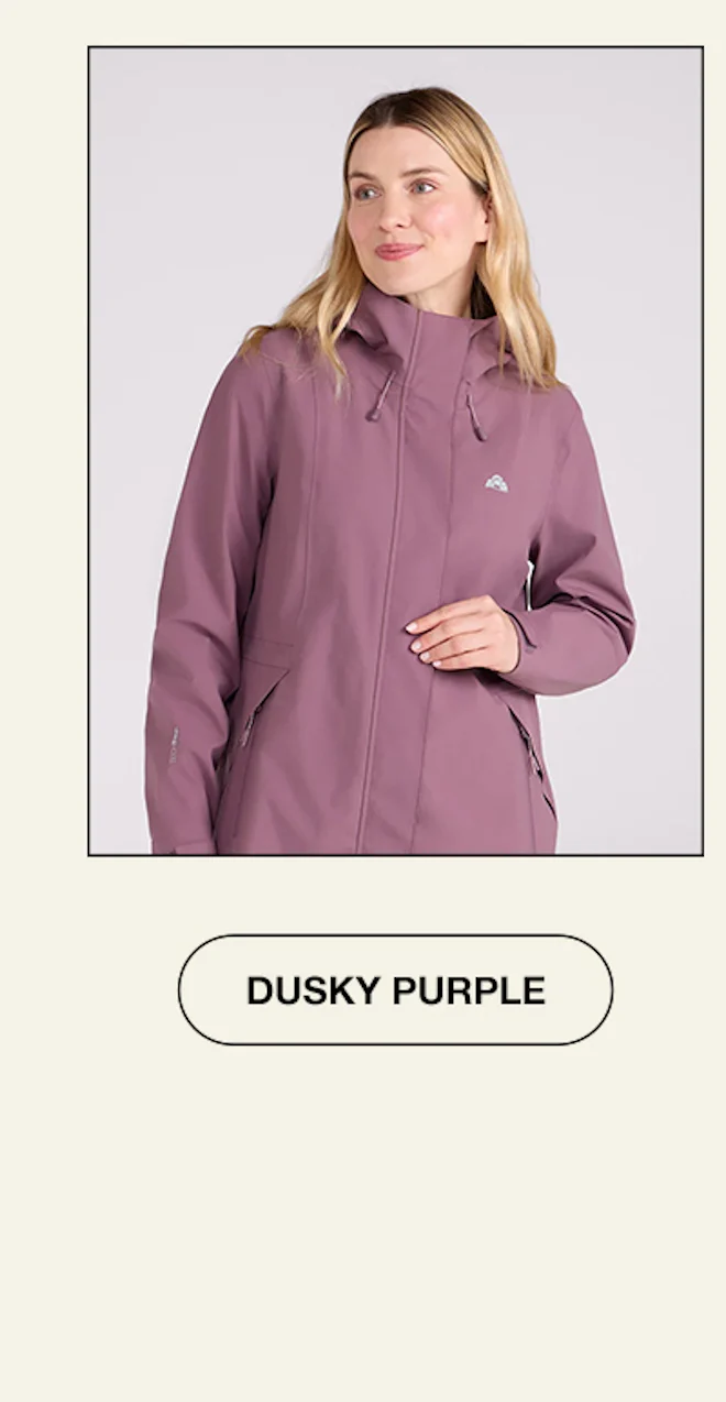EMS Hurricane Womens 3 Layer Waterproof Jacket - Dusky Purple