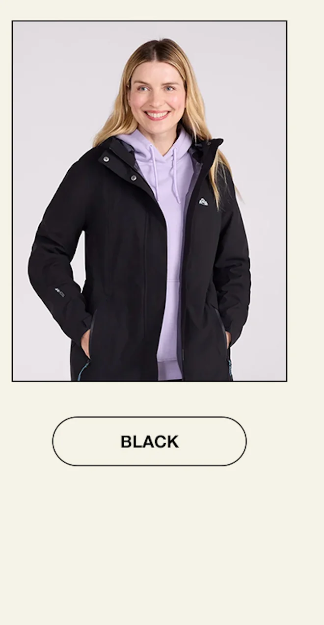 EMS Hurricane Womens 3 Layer Waterproof Jacket - Black