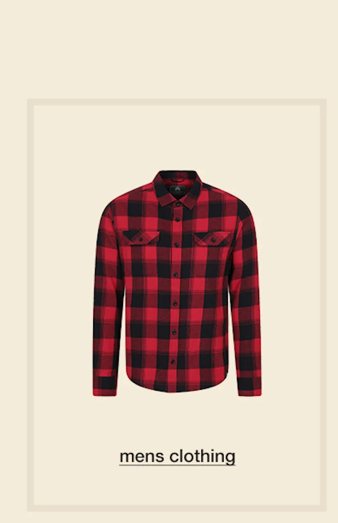 Mens clothing