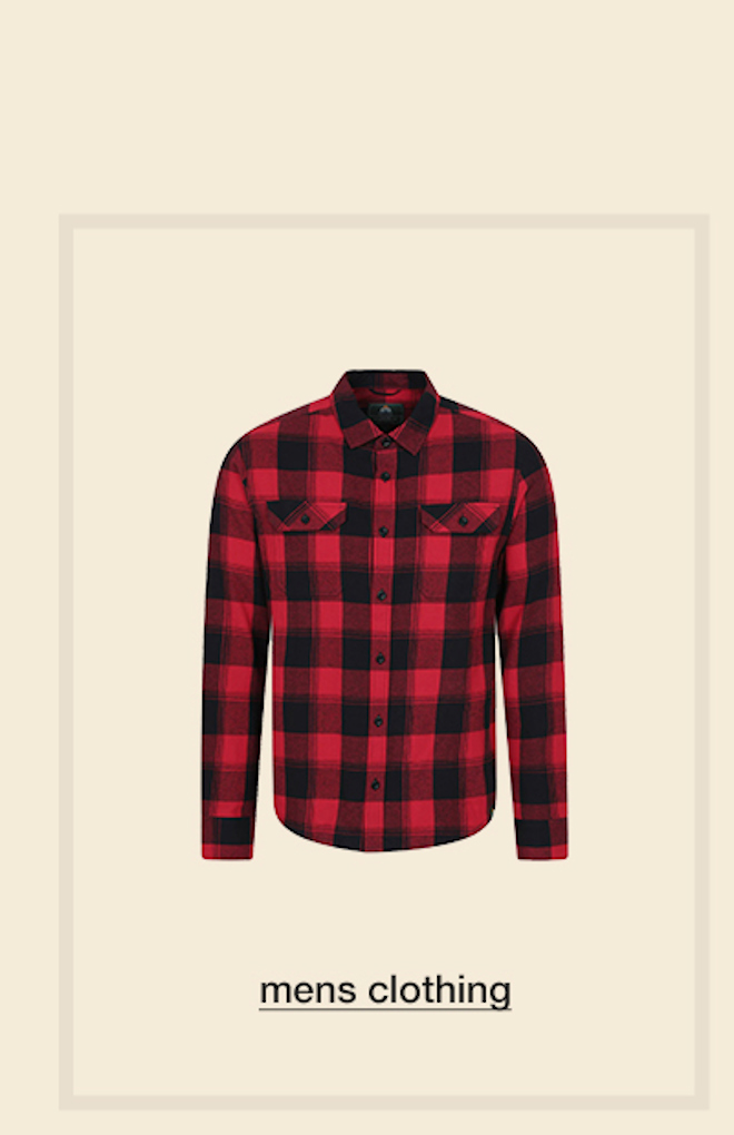 Mens clothing