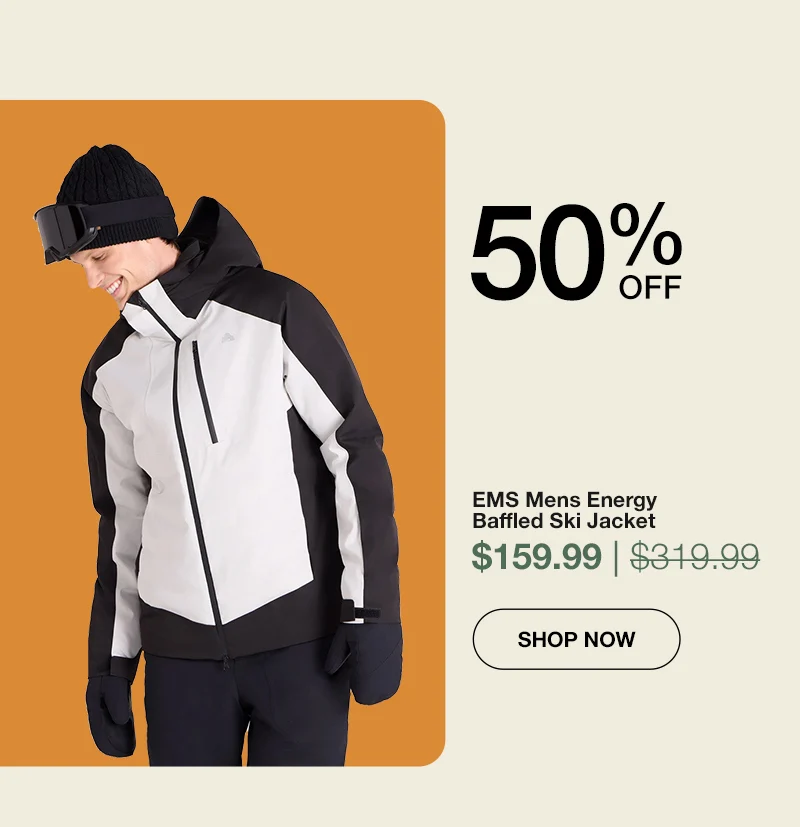 EMS Mens Energy Baffled Ski Jacket