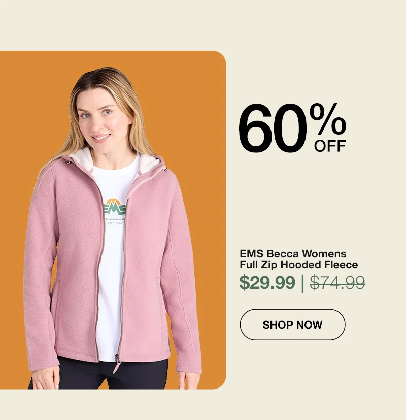 EMS Becca Womens Full Zip Hooded Fleece