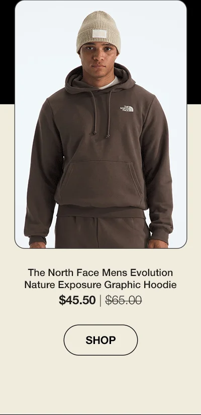 The North Face Mens Evolution Nature Exposure Graphic Hoodie