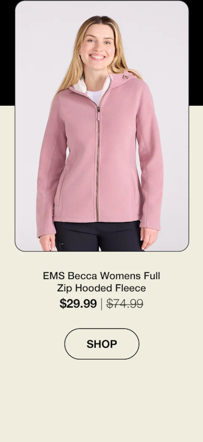EMS Becca Womens Full Zip Hooded Fleece