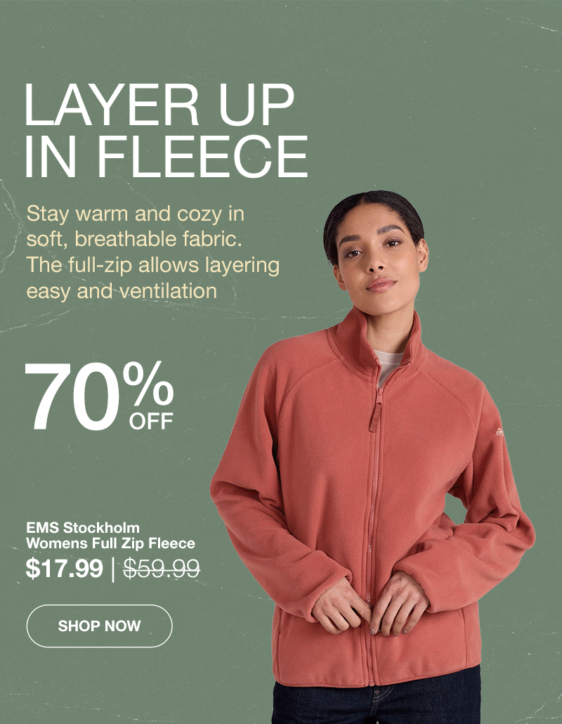 EMS Stockholm Womens Full Zip Fleece