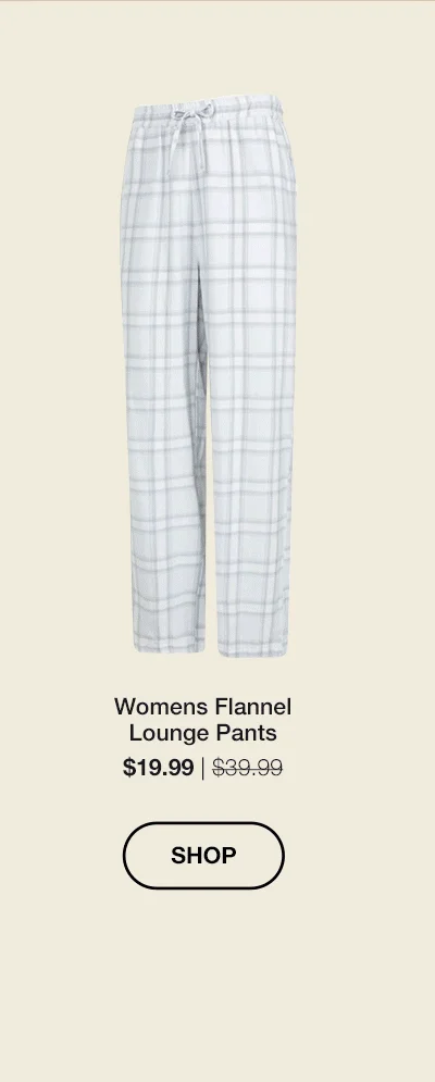 EMS Womens Flannel Lounge Pants