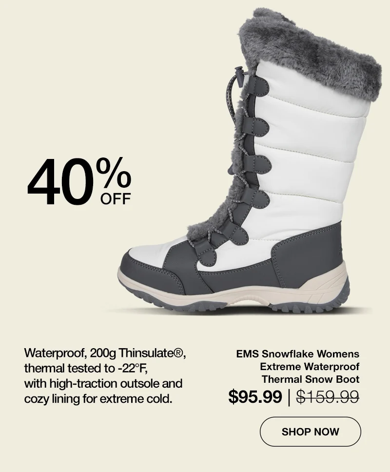 EMS Snowflake Womens Extreme Waterproof Thermal Snow Boot