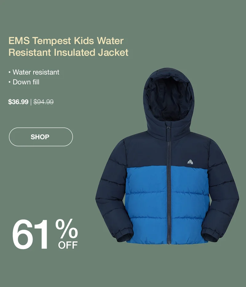 EMS Tempest Kids Water Resistant Insulated Jacket