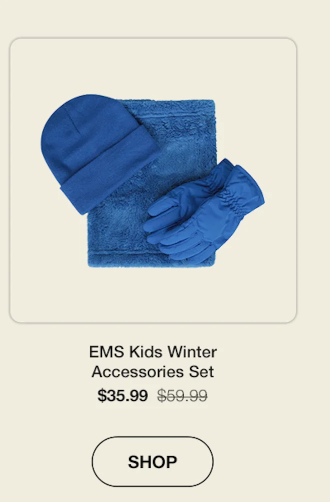 EMS Kids winter accessories set