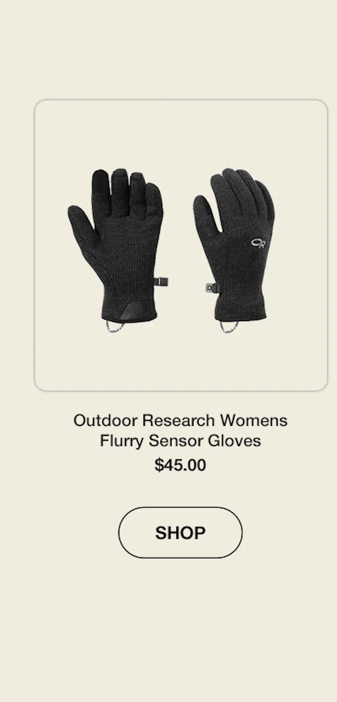 Outdoor Research Womens Flurry Sensor Gloves